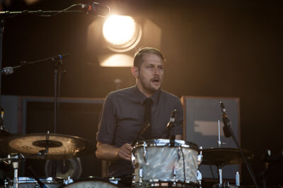 Stephan Eicher @ Ronquières Festival 2013, picture 24, photographed by Dorien Goetschalckx - FrontView Magazine