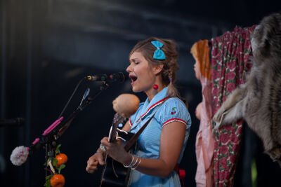 GiedRé @ Ronquières Festival 2013, picture 2, photographed by Dorien Goetschalckx - FrontView Magazine