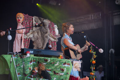 GiedRé @ Ronquières Festival 2013, picture 3, photographed by Dorien Goetschalckx - FrontView Magazine