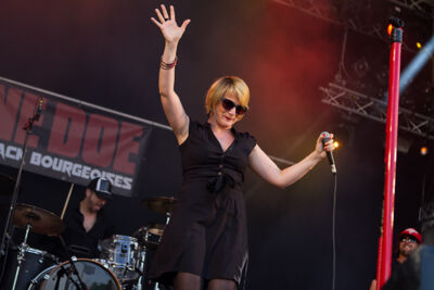 Jane Doe and the Black Bourgeoises @ Ronquières Festival 2013, picture 3, photographed by Dorien Goetschalckx - FrontView Magazine