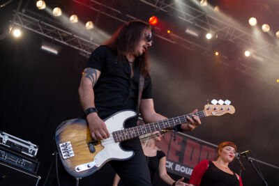 Jane Doe and the Black Bourgeoises @ Ronquières Festival 2013, picture 12, photographed by Dorien Goetschalckx - FrontView Magazine