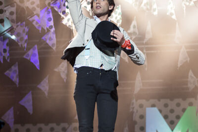 Mika @ Ronquières Festival 2013, foto 1, foto's door Dorien Goetschalckx - FrontView Magazine