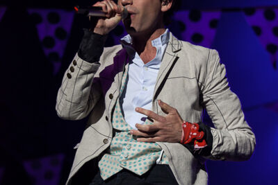 Mika @ Ronquières Festival 2013, foto 2, foto's door Dorien Goetschalckx - FrontView Magazine