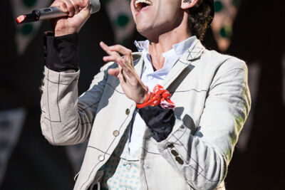 Mika @ Ronquières Festival 2013, foto 8, foto's door Dorien Goetschalckx - FrontView Magazine