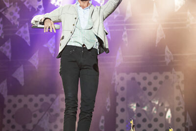 Mika @ Ronquières Festival 2013, foto 11, foto's door Dorien Goetschalckx - FrontView Magazine