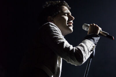 Mika @ Ronquières Festival 2013, foto 19, foto's door Dorien Goetschalckx - FrontView Magazine