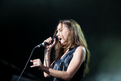 Olivia Ruiz @ Ronquières Festival 2013, picture 7, photographed by Dorien Goetschalckx - FrontView Magazine