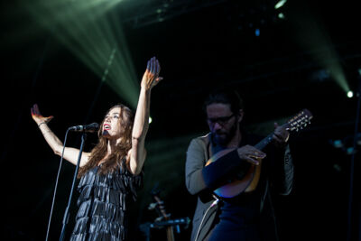 Olivia Ruiz @ Ronquières Festival 2013, picture 15, photographed by Dorien Goetschalckx - FrontView Magazine