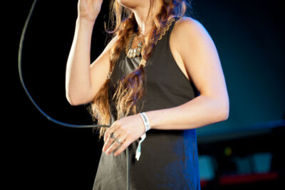 Zaz Dranouter 2013, foto 7, foto's door Devid Camerlynck - FrontView Magazine
