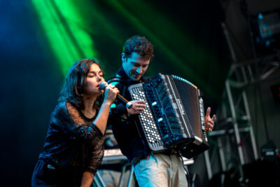 Merdan Taplak @ Marktrock Leuven 2013, picture 15, photographed by Kurt Jacobs - FrontView Magazine