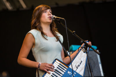 The Happy @ Marktrock Leuven 2013, picture 10, photographed by Kurt Jacobs - FrontView Magazine
