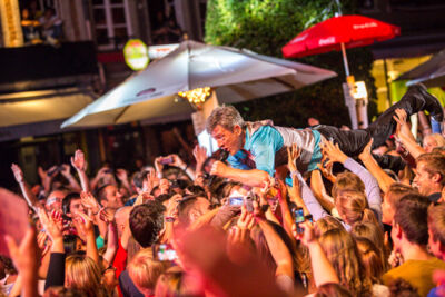 Bart Peeters @ Marktrock Leuven 2013, picture 14, photographed by Kurt Jacobs - FrontView Magazine