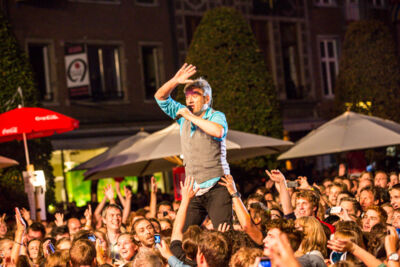 Bart Peeters @ Marktrock Leuven 2013, picture 17, photographed by Kurt Jacobs - FrontView Magazine