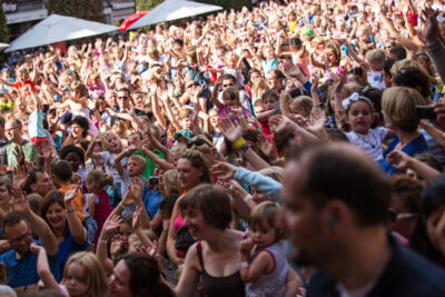 K3 @ Marktrock Leuven 2013, picture 4, photographed by Kurt Jacobs - FrontView Magazine