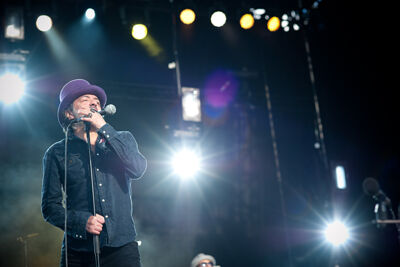 Rachid Taha @ Brussels Summer Festival 2013, picture 4, photographed by Magali Decamps - FrontView Magazine