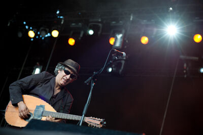 Rachid Taha @ Brussels Summer Festival 2013, picture 7, photographed by Magali Decamps - FrontView Magazine