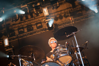 The Dandy Warhols @ Brussels Summer Festival 2013, picture 3, photographed by Magali Decamps - FrontView Magazine