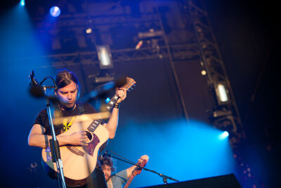 The Dandy Warhols @ Brussels Summer Festival 2013, picture 4, photographed by Magali Decamps - FrontView Magazine