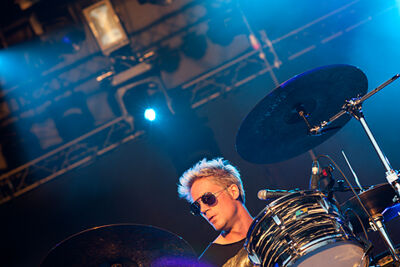 The Dandy Warhols @ Brussels Summer Festival 2013, picture 9, photographed by Magali Decamps - FrontView Magazine