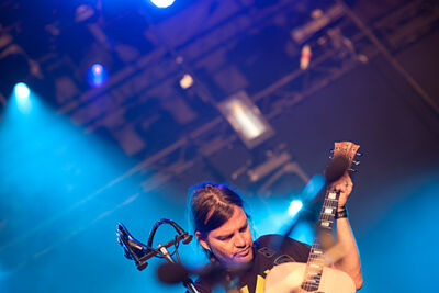 The Dandy Warhols @ Brussels Summer Festival 2013, picture 11, photographed by Magali Decamps - FrontView Magazine