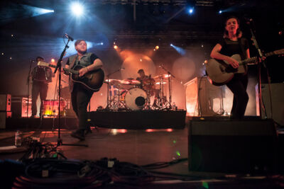 Of Monsters and Men @ OLT Rivierenhof, picture 5, photographed by Dorien Goetschalckx - FrontView Magazine