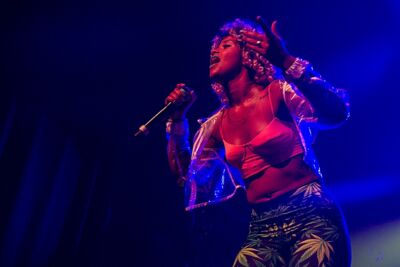 Buraka Som Sistema Feest in het park dag 3, picture 6, photographed by Philippe Janssens - FrontView Magazine