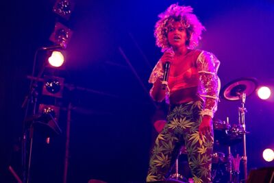 Buraka Som Sistema Feest in het park dag 3, picture 8, photographed by Philippe Janssens - FrontView Magazine