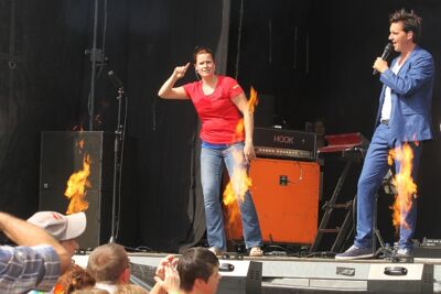 De Romeo's @ Buitenbeenpop 2013, picture 7, photographed by Heidi Elen - FrontView Magazine