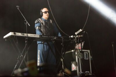 Front 242 @ Masters @ Rock 2013, picture 5, photographed by Edwin Houdevelt - FrontView Magazine