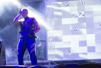 Front 242 @ Masters @ Rock 2013, picture 25, photographed by Edwin Houdevelt - FrontView Magazine