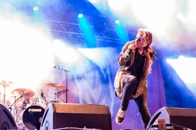 Guano Apes @ Masters @ Rock 2013, picture 27, photographed by Edwin Houdevelt - FrontView Magazine