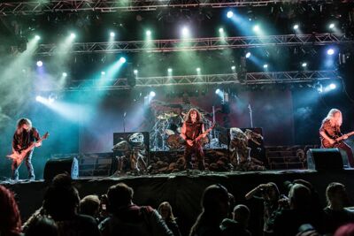 Kreator @ Masters @ Rock 2013, foto 5, foto's door Edwin Houdevelt - FrontView Magazine
