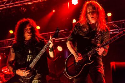 Kreator @ Masters @ Rock 2013, foto 9, foto's door Edwin Houdevelt - FrontView Magazine