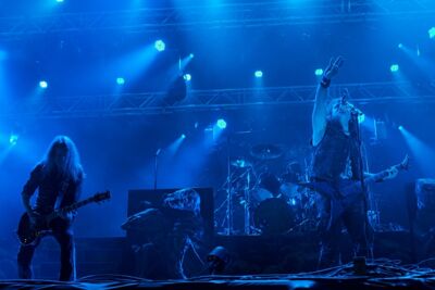 Kreator @ Masters @ Rock 2013, foto 29, foto's door Edwin Houdevelt - FrontView Magazine