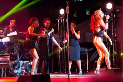 Natalia @ Openluchttheater Rivierenhof, picture 5, photographed by Marc Verdonck - FrontView Magazine