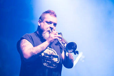 Ska-p @ La Fête des Solidarités, picture 2, photographed by Jef Peeters - FrontView Magazine