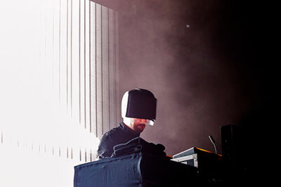 Squarepusher @ Leffingeleuren 2013, picture 2, photographed by Jonas Wallecan - FrontView Magazine