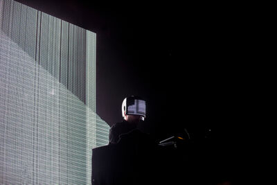 Squarepusher @ Leffingeleuren 2013, picture 4, photographed by Jonas Wallecan - FrontView Magazine