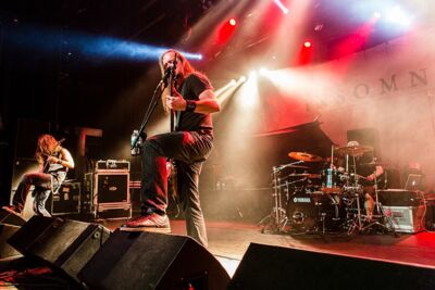 Insomnium @ Trix, foto 11, foto's door Edwin Houdevelt - FrontView Magazine