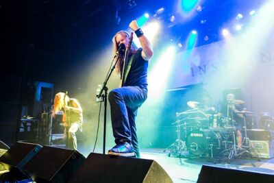 Insomnium @ Trix, foto 21, foto's door Edwin Houdevelt - FrontView Magazine