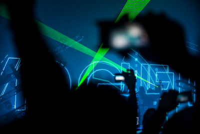 David Guetta @ Paleis 12 (Brussel), foto 1, foto's door Jonas Wallecan - FrontView Magazine