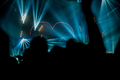 David Guetta @ Paleis 12 (Brussel), foto 17, foto's door Jonas Wallecan - FrontView Magazine