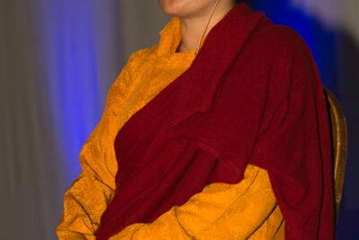 Ani Choying Drolma @ Casino Chaudfontaine, picture 14, photographed by Guy Danneels - FrontView Magazine