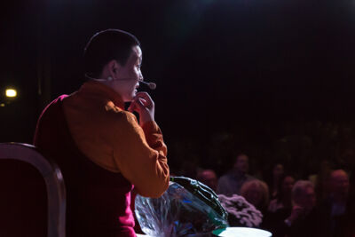 Ani Choying Drolma @ Casino Chaudfontaine, picture 19, photographed by Guy Danneels - FrontView Magazine