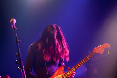 Warpaint @ AB, picture 1, photographed by Magali Decamps - FrontView Magazine
