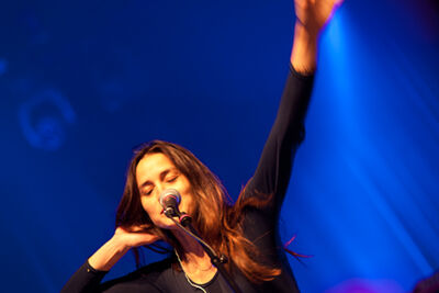 Warpaint @ AB, picture 11, photographed by Magali Decamps - FrontView Magazine