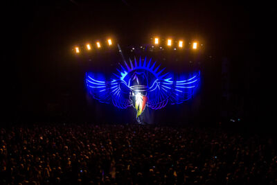 Volbeat @ Vorst Nationaal, picture 1, photographed by Dorien Goetschalckx - FrontView Magazine
