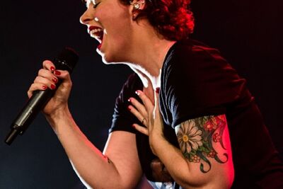 Anneke Van Giersbergen @ Effenaar, picture 23, photographed by Edwin Houdevelt - FrontView Magazine