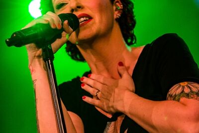 Anneke Van Giersbergen @ Effenaar, picture 26, photographed by Edwin Houdevelt - FrontView Magazine