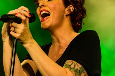 Anneke Van Giersbergen @ Effenaar, picture 27, photographed by Edwin Houdevelt - FrontView Magazine